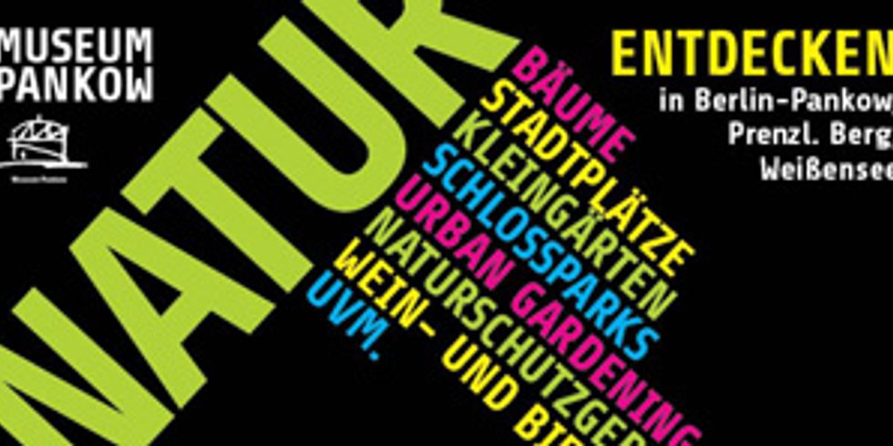 Logo der Ausstellung "Natur entdecken in Berlin-Pankow"