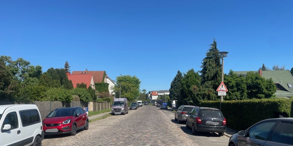 Blick in den Schönholzer Weg