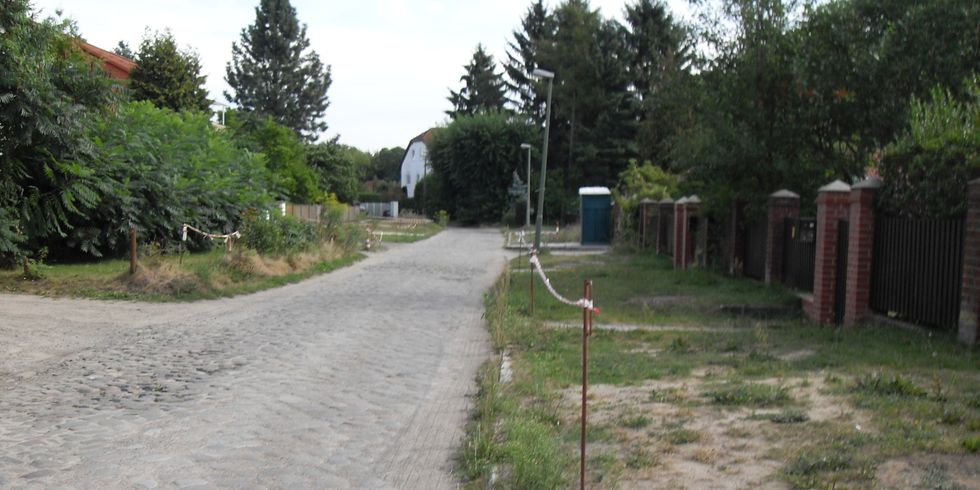 Blick in die Ferdinand-Buisson-Straße