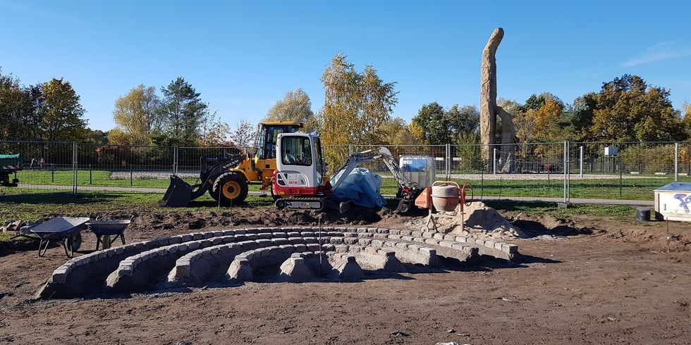 Baustelle Labyrinth