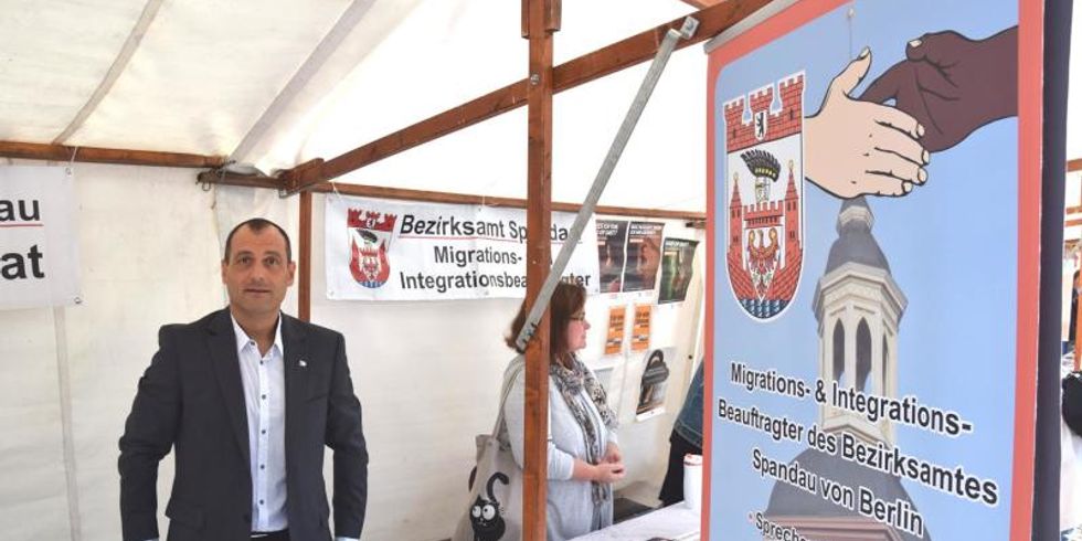 Danilo Segina /Plakat Integrationsbeauftragter