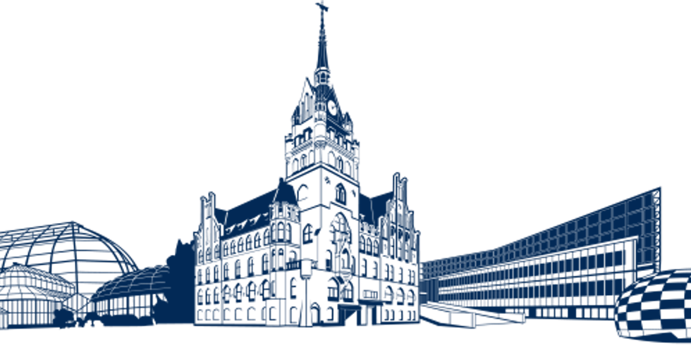 Skyline dunkelblau