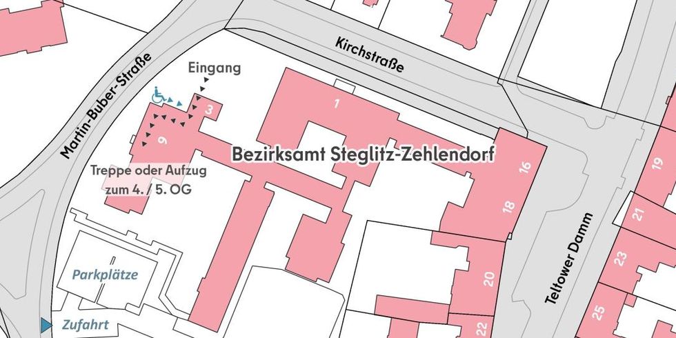 Karte aus dem Liegenschaftskataster