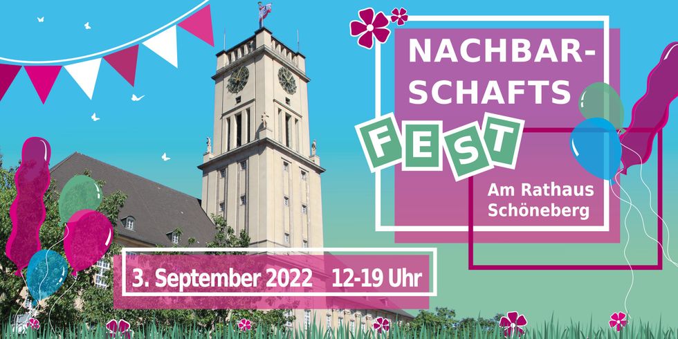 Titelbild des Nachbarschaftsfest Tempelhof-Schöneberg
