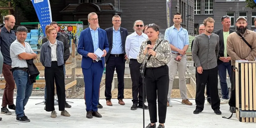 Gruppenfoto der am Projekt Beteiligten