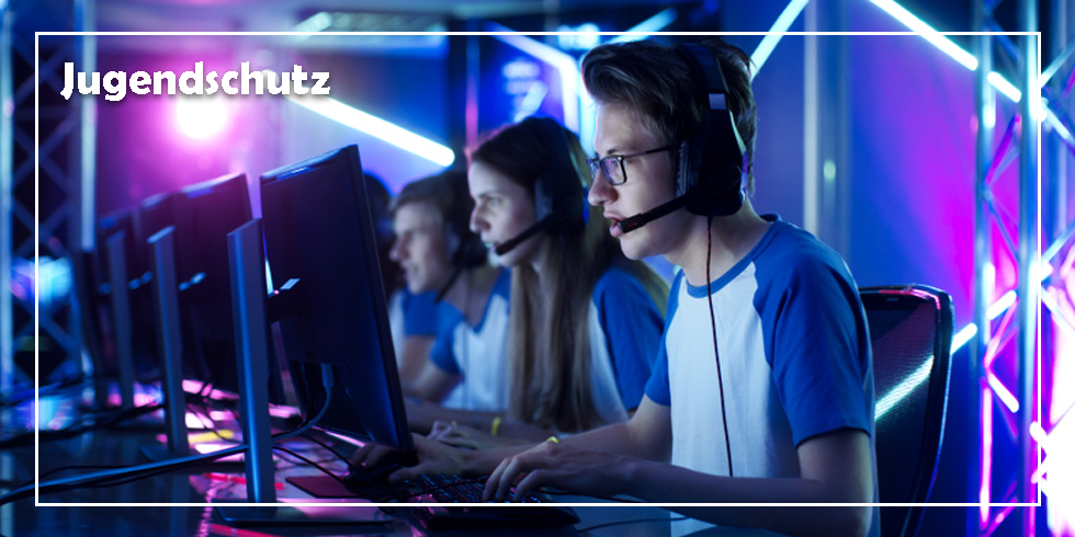 Jugendliche zocken