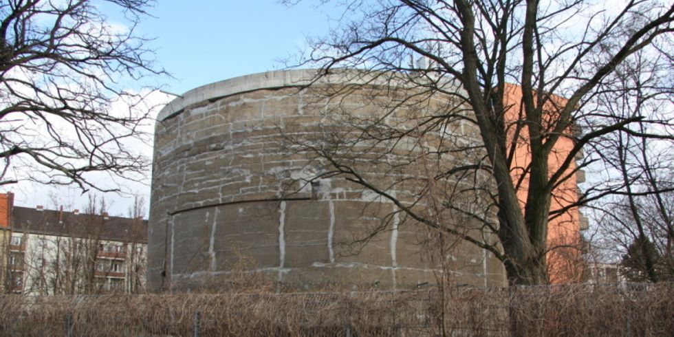 Rundes Bauwerk aus Stein
