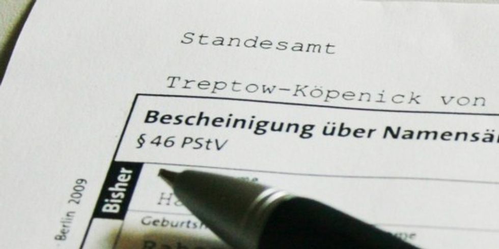 Namenserklärung