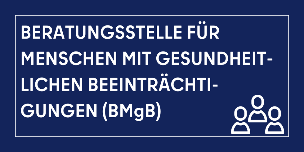 Banner Beratungsstelle für Menschen mit gesundheitlichen Beeinträchtigungen