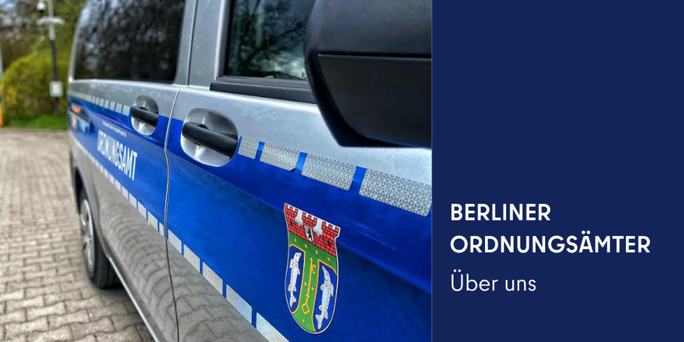 Seitenansicht eines Dienstfahrzeugs des Ordnungsamtes
