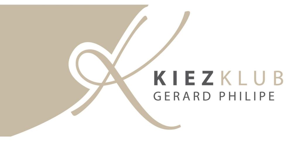 KIEZKLUB Gerard Philipe Logo 2:1