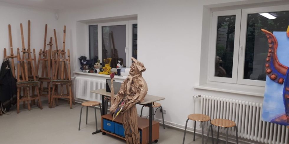 Werke ind er Jugendkunstschule