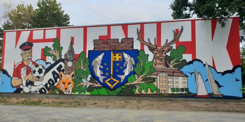 Wandbild: Sportanlage Hämmerlingstraße