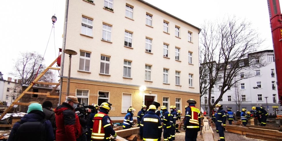 TWH arbeitet an Holzkonstruktion