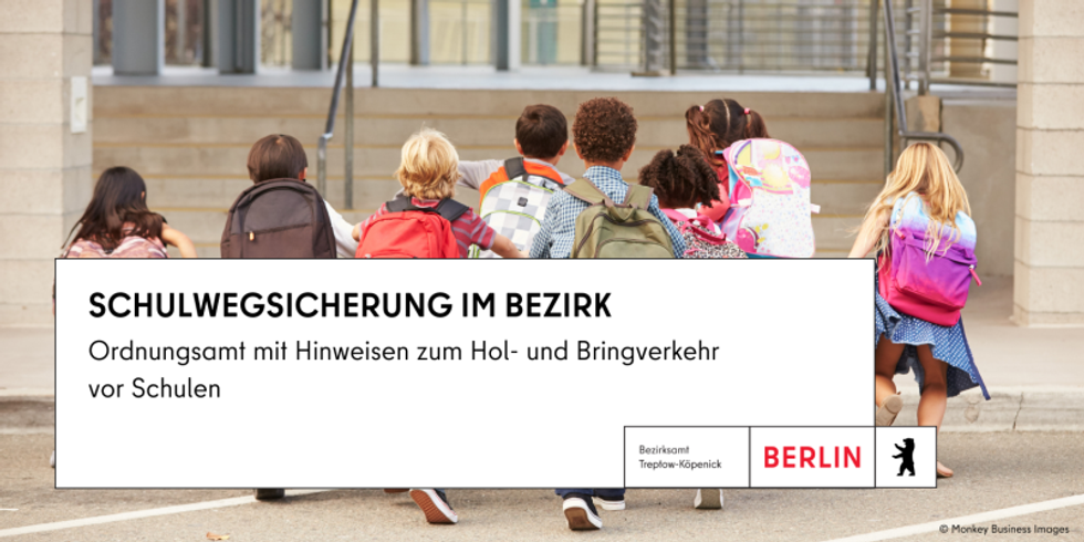 Schulwegsicherung im Bezirk