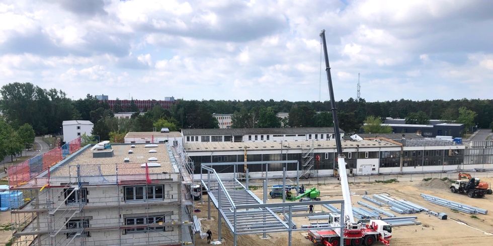 Bauvorhaben der DIZG gGmbH auf dem Gelände des IPW