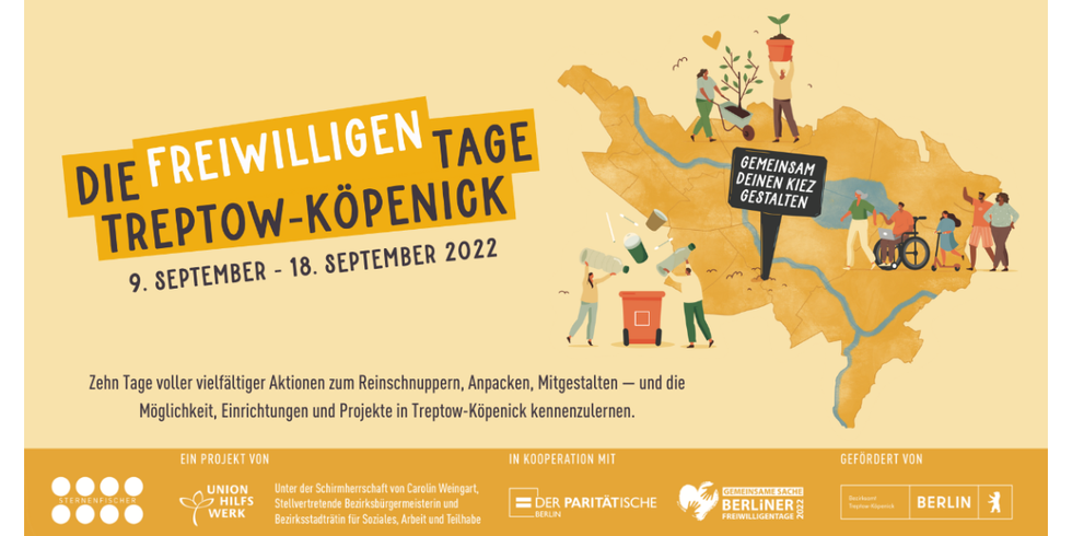 Plakat Freiwilligentage 2022