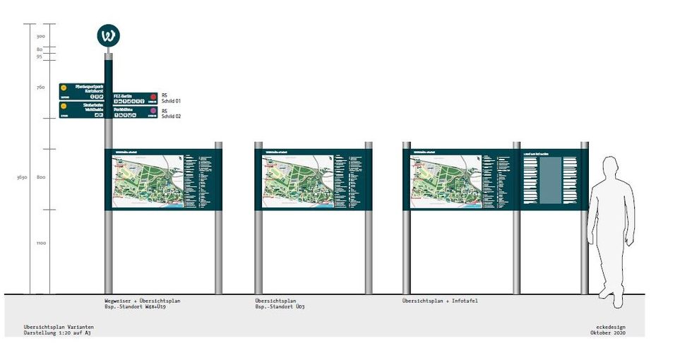 Wegeleitsystem eckedesign