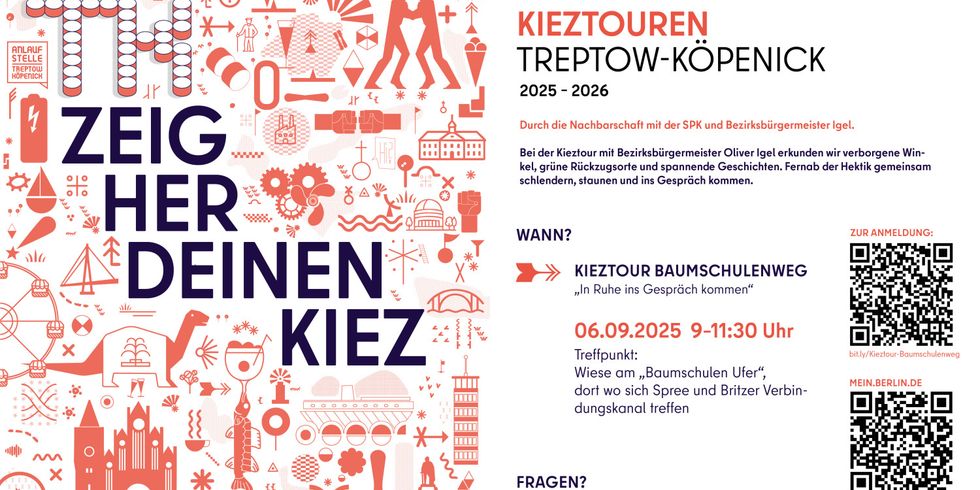 Infografik zu Zeig her deinen Kiez - Kieztouren Treptow-Köpenick
