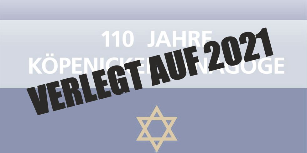Köpenicker Synagogenkonzert - verlegt