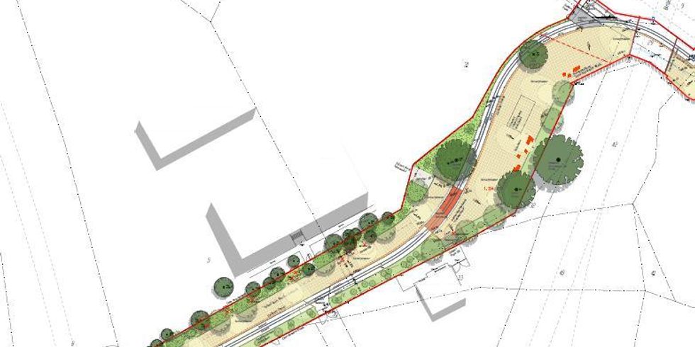Wuhlheide Planungsansicht 1. Bauabschnitt