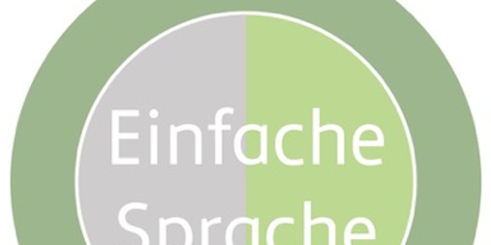 Alpha-Siegel für einfache Sprache