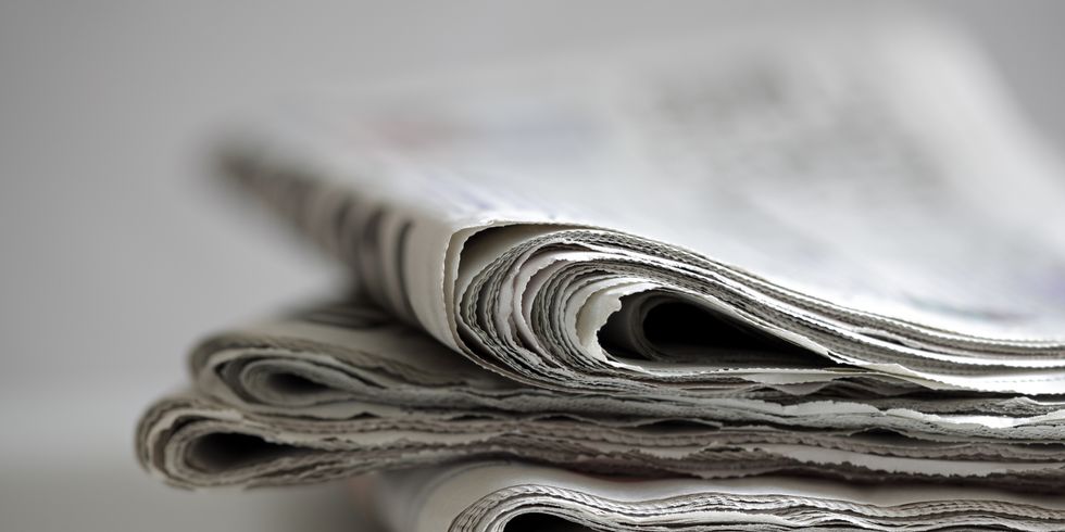 Zeitungsstapel