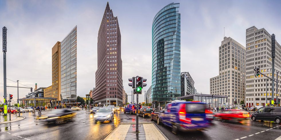 Rush Hour am Potsdamer Platz