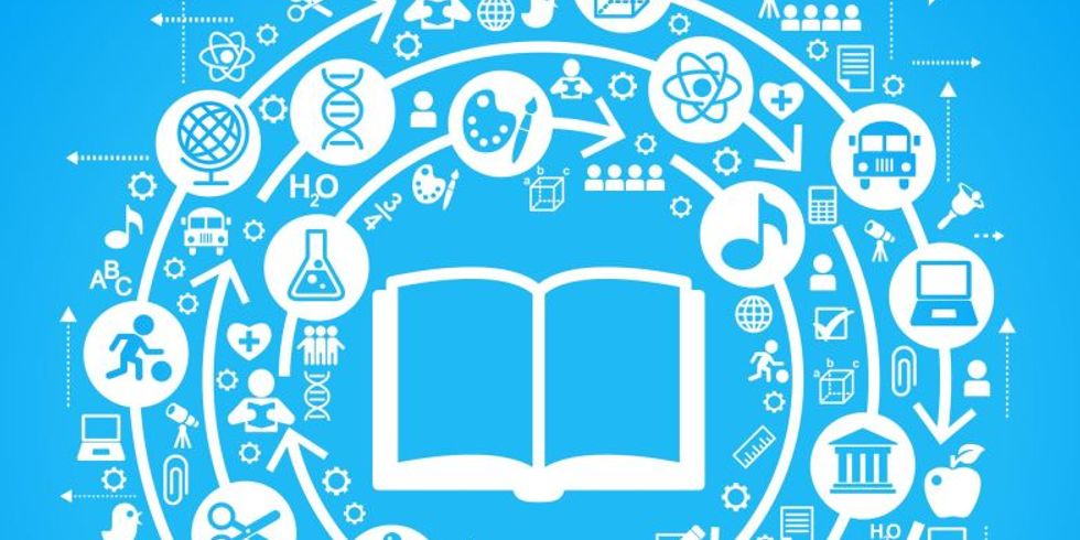 Hintergrund-Bildung-Symbole