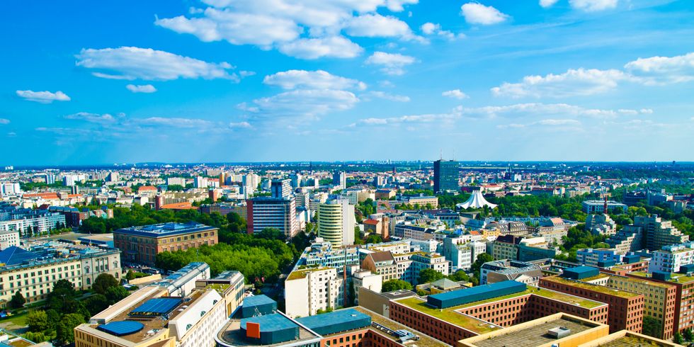 Berlin Panoramablick Potsdamer Platz