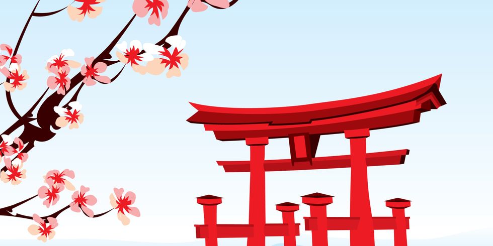 Japanische Landschaft