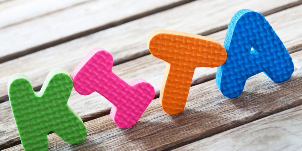 Lustiges Hinweisschild für eine Kindertagungsstätte