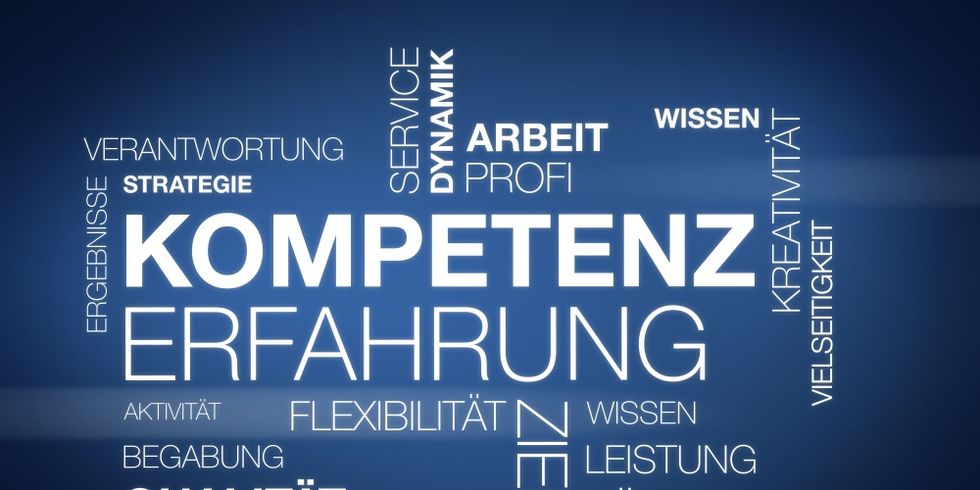 Kompetenz Erfahrung Konzept