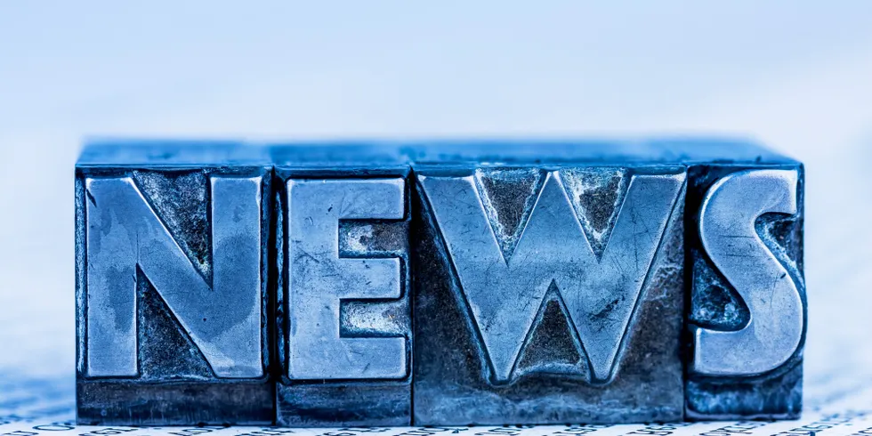News in Bleibuchstaben