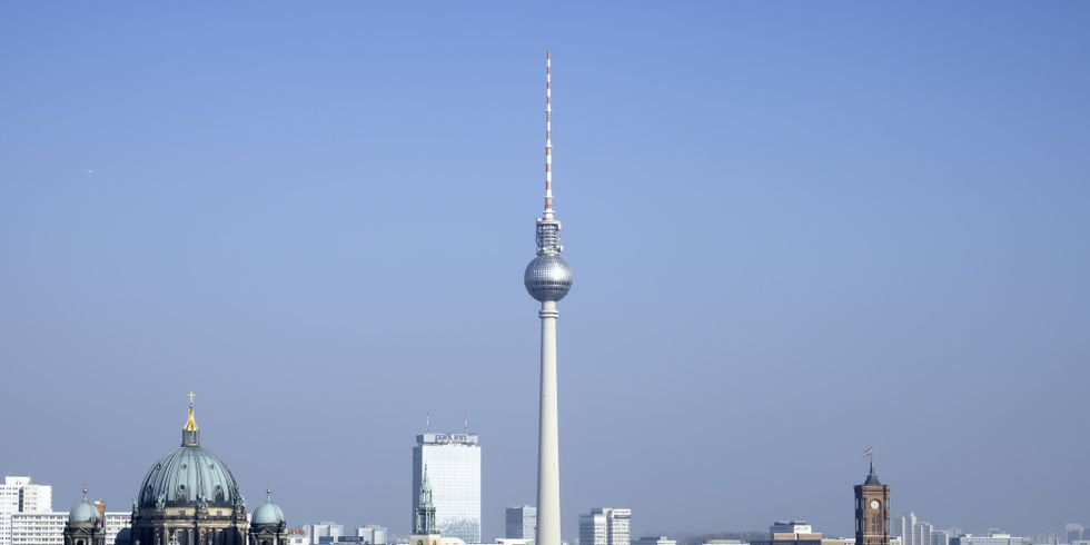 Berlin von oben (mit Fernsehturm)