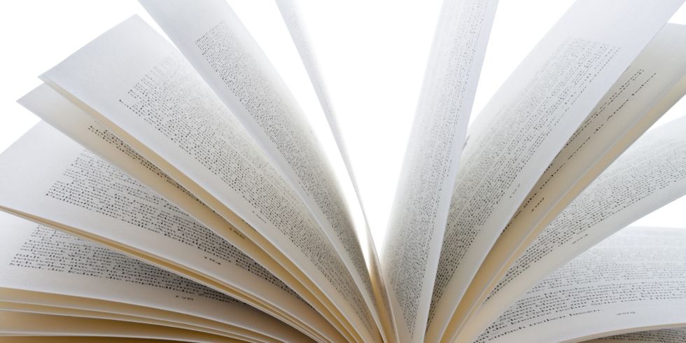 Ein aufgeschlagenes Buch