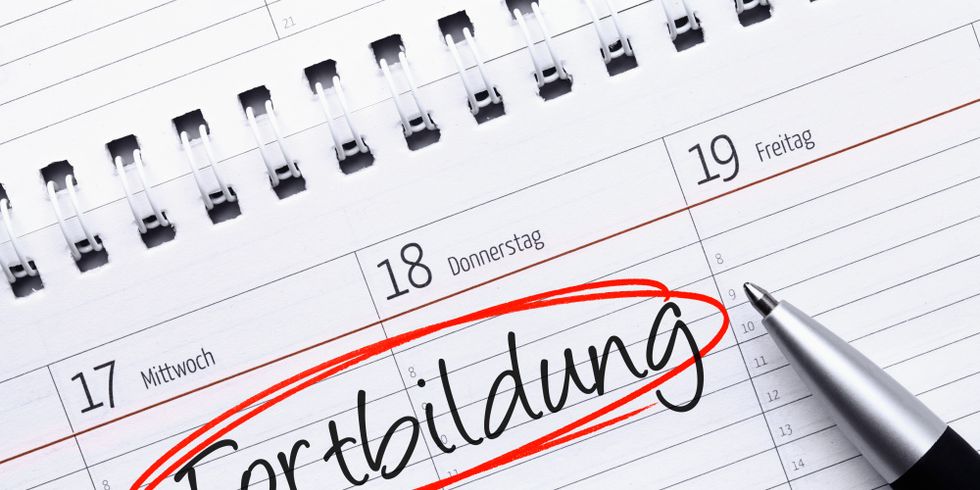 Kalendereintrag Fortbildung