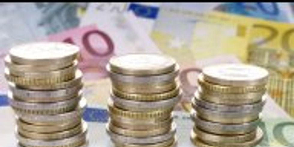 Eurostücke und Euroscheine