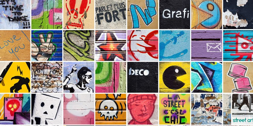 Graffiti-Collage