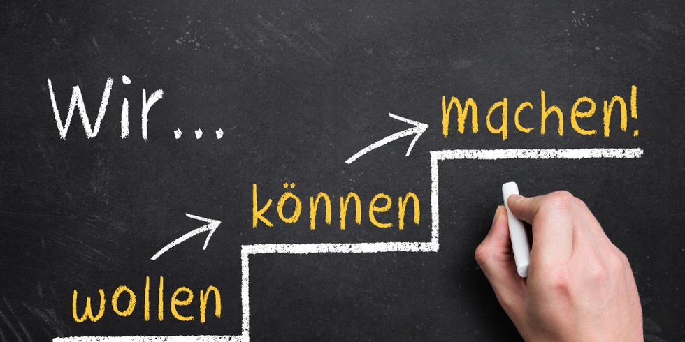 Zeichnung: Wir wollen, können, machen!