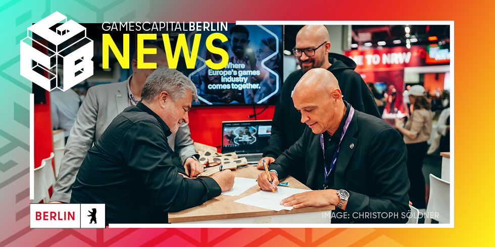 Vertragsunterzeichnung Ubisoft Berlin and WISTA Management