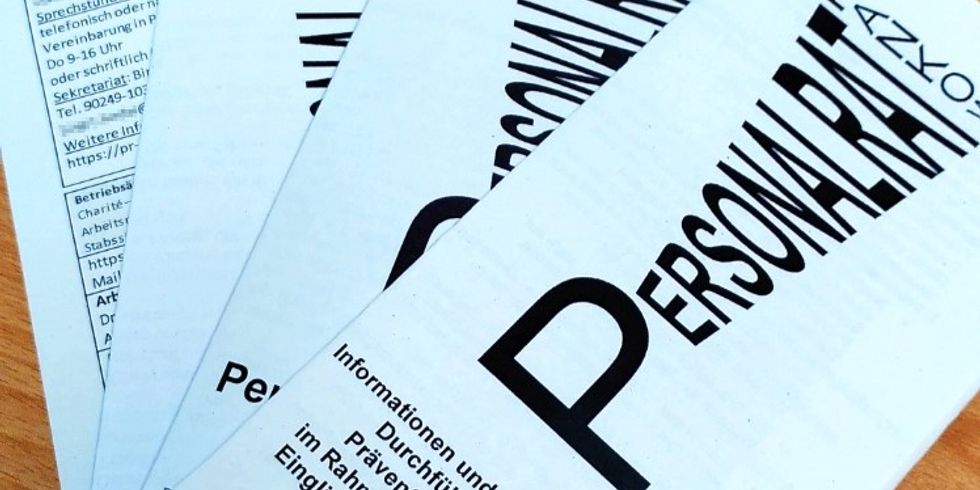 Flyer aus Papier