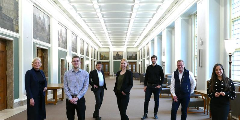 Teambild des GEW-Regionalmanagements und der Wirtschaftsförderung