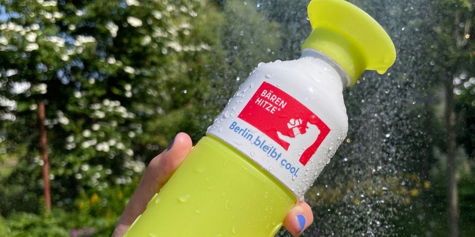 Wasserflasche_Hitzeschutz_Berlin bleibt cool