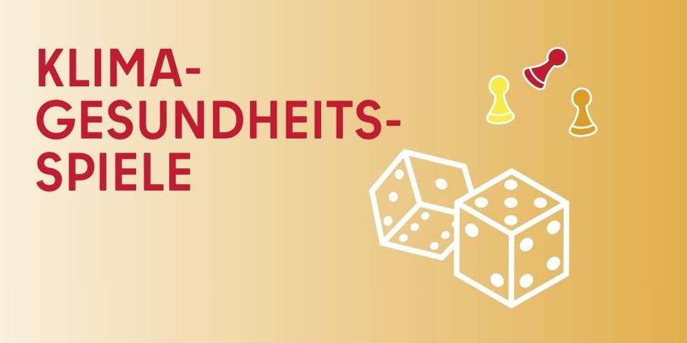 HITZESCHUTZ Banner mit der Aufschrift Klima-Gesundheits-Spiele (1800 x 900 px)