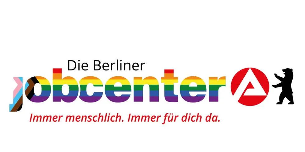 Logo Jobcener Happy Pride Sommer