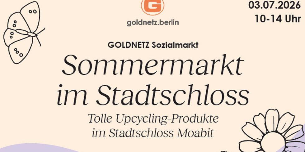 Flyer Sozialmarkt