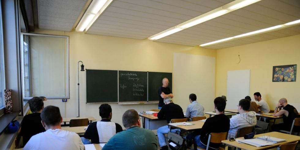 Unterricht in der Anstaltsschule