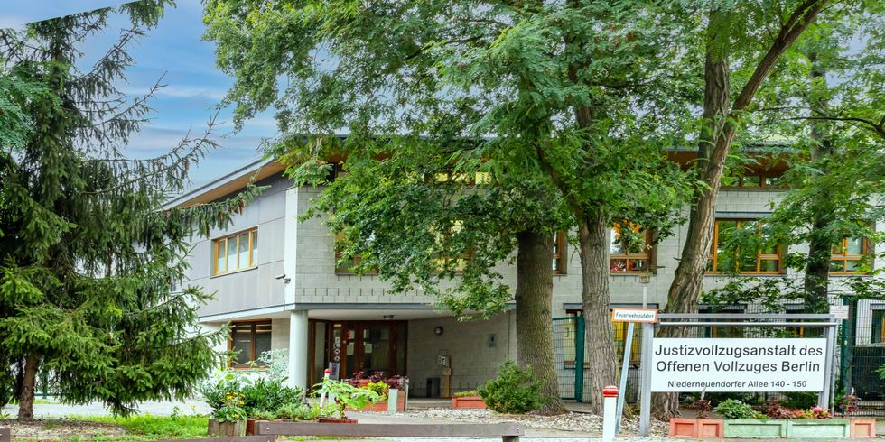 Eingang Teilanstalt Niederneuendorfer Allee