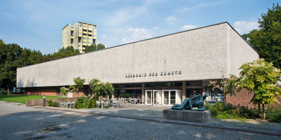 Akademie der Künste im Hansaviertel, Außenansicht